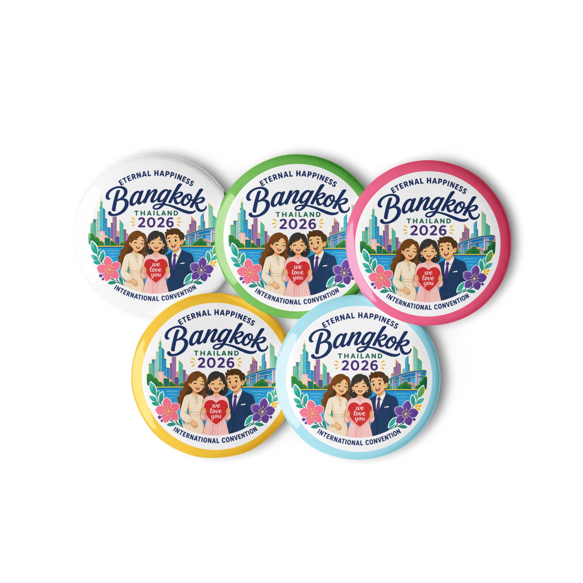 Eternal Happiness 2026 International Convention Bangkok Thailand: We Love You product image (1)