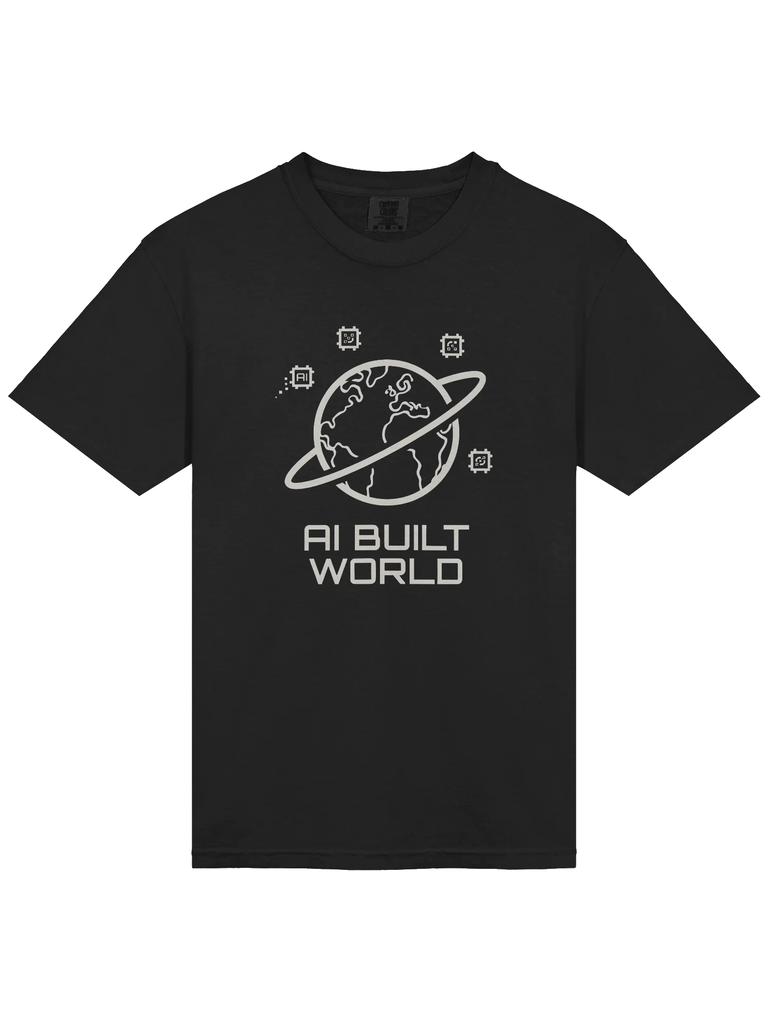 AI Built World Premium Tee product image (3)