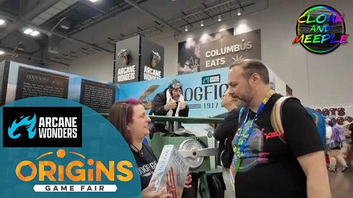 First in our series from Origins, we stopped by @ArcaneWonders' booth to check out 2 of their new titles. Bree told us a litt...