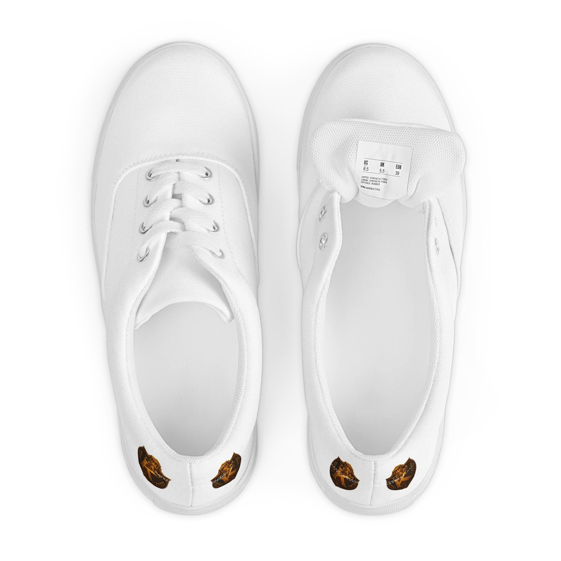 Team K V-5 Men's Lace-Up Canvas Shoes product image (6)