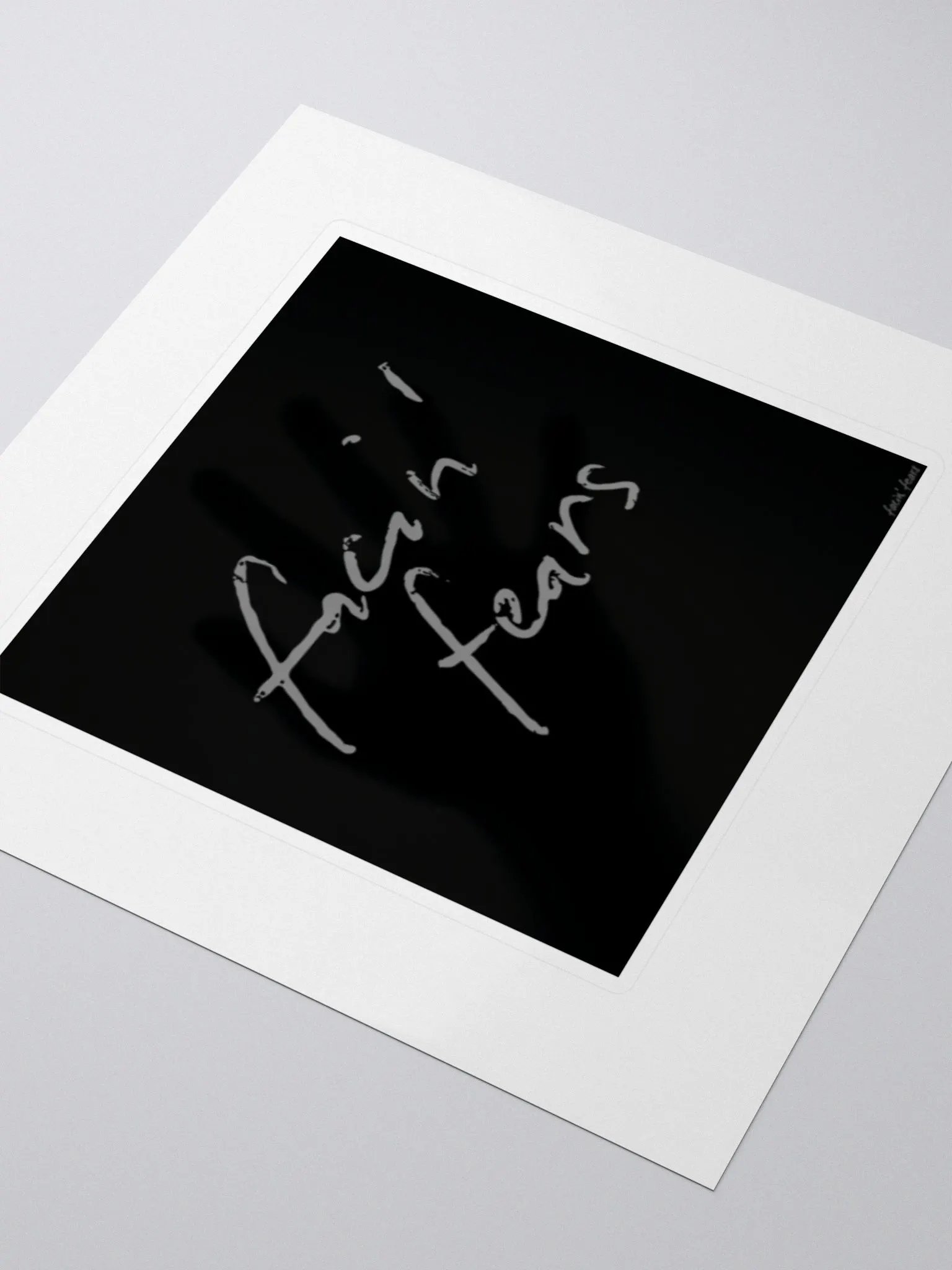 Facin' Fears Sticker product image (3)