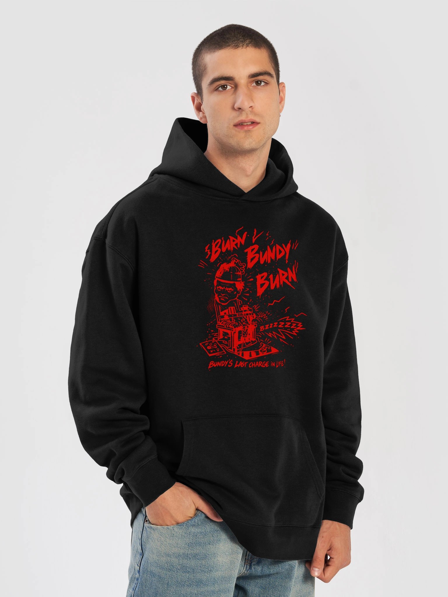 Burn Bundy Burn – Ted Bundy Execution 1989 | Men's True Crime Graphic Tee product image (49)