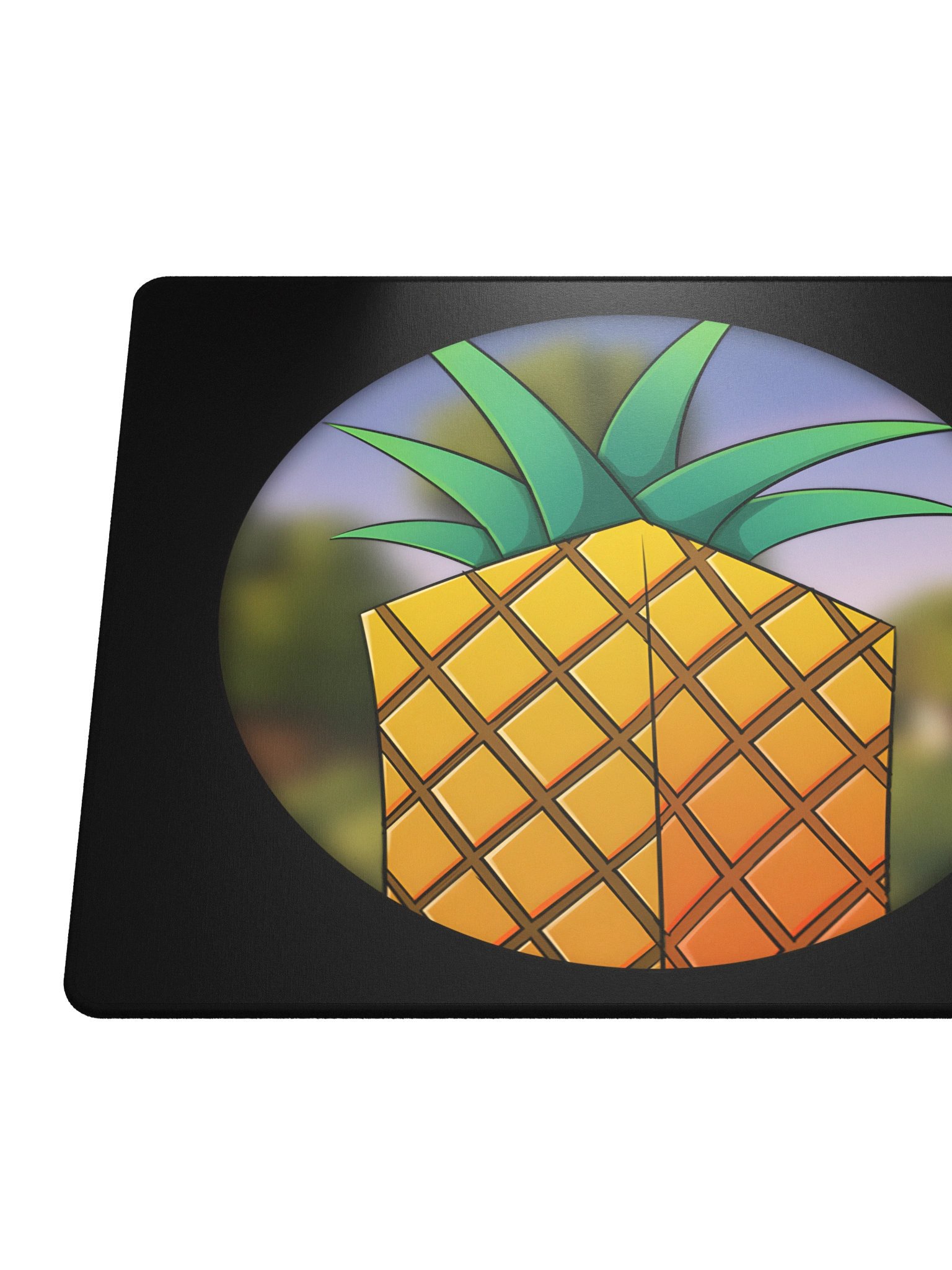 Pineapple Circle Gaming Mouse Pad product image (4)