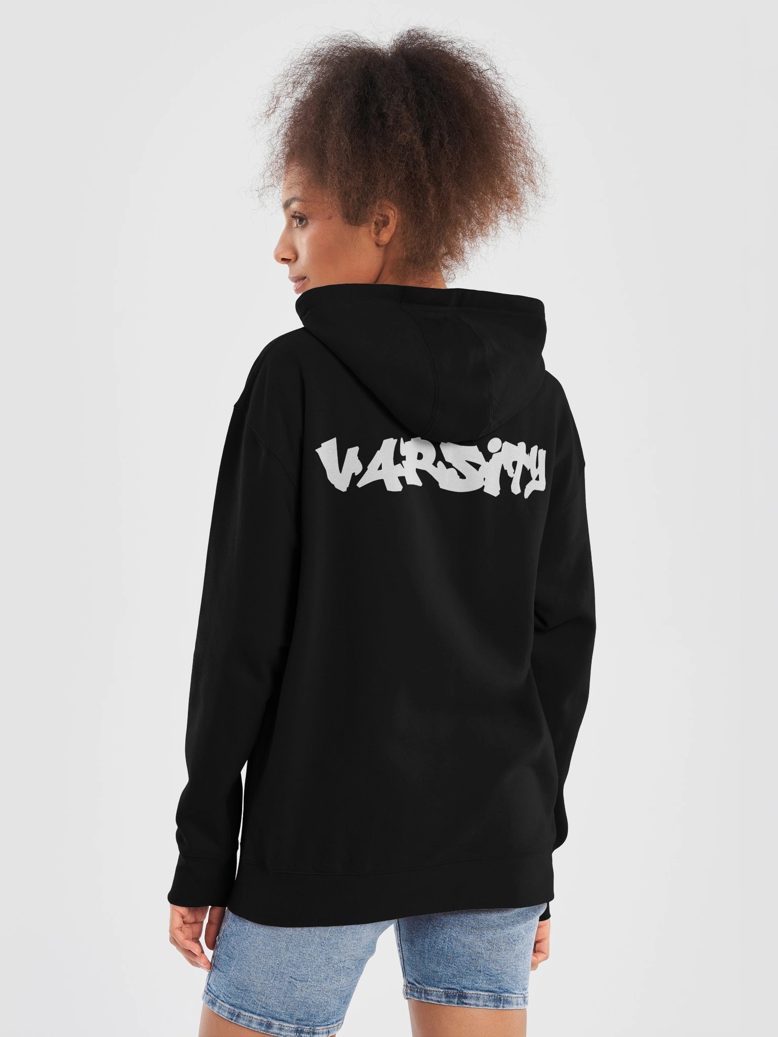 V4RSITY Essentials Hoodie (Black) product image (6)