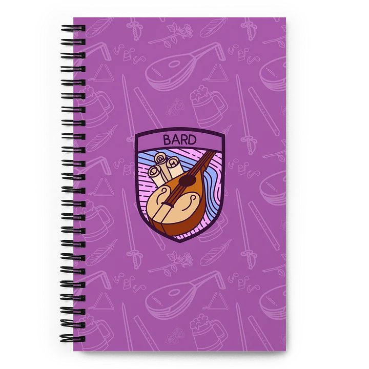 Bard Sprial Bound Notebook product image (1)