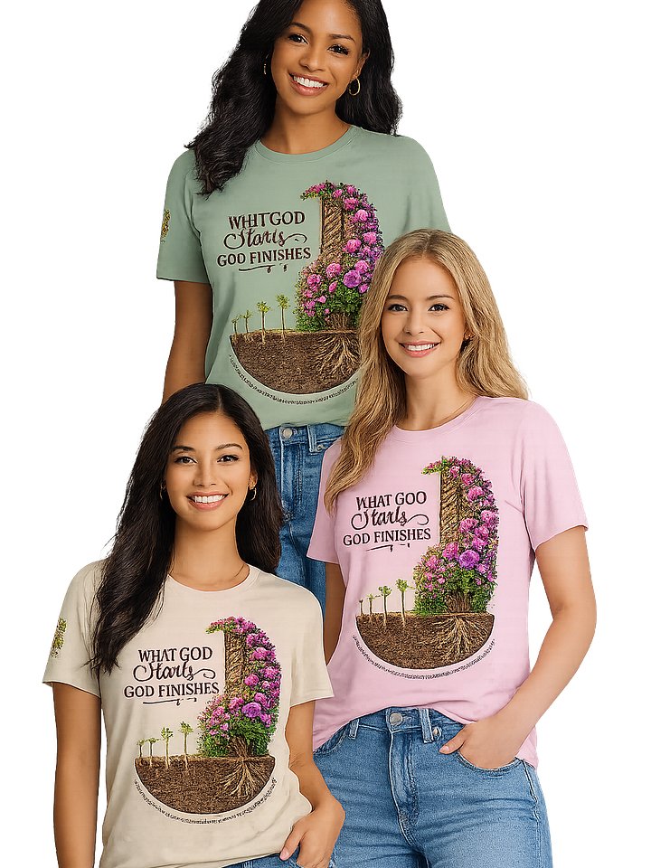 What God Starts T-Shirt product image (1)