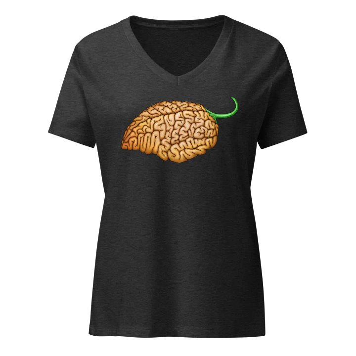 Neurospicy V Neck (just Brain) product image (3)