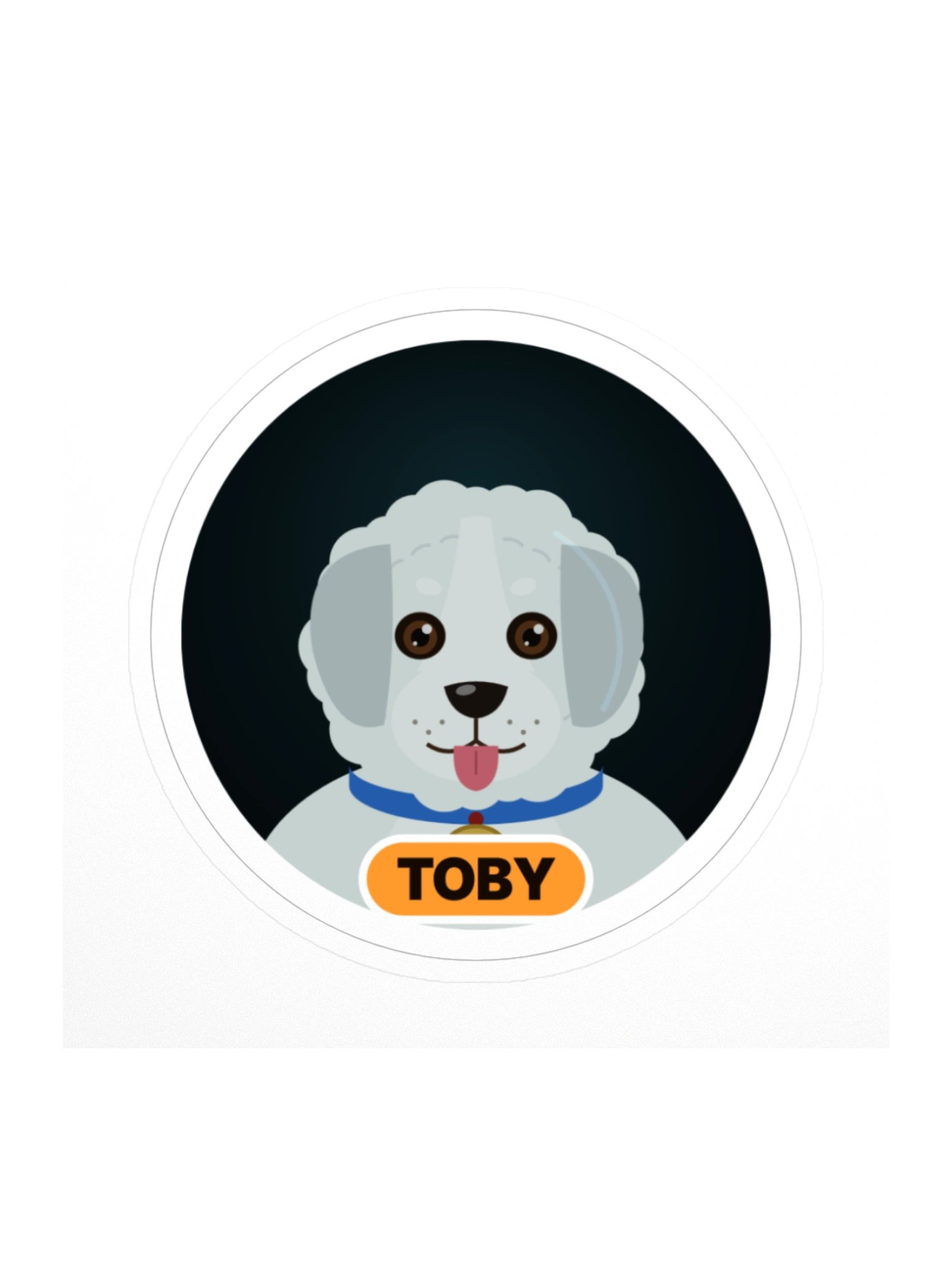 Toby Sticker product image (1)