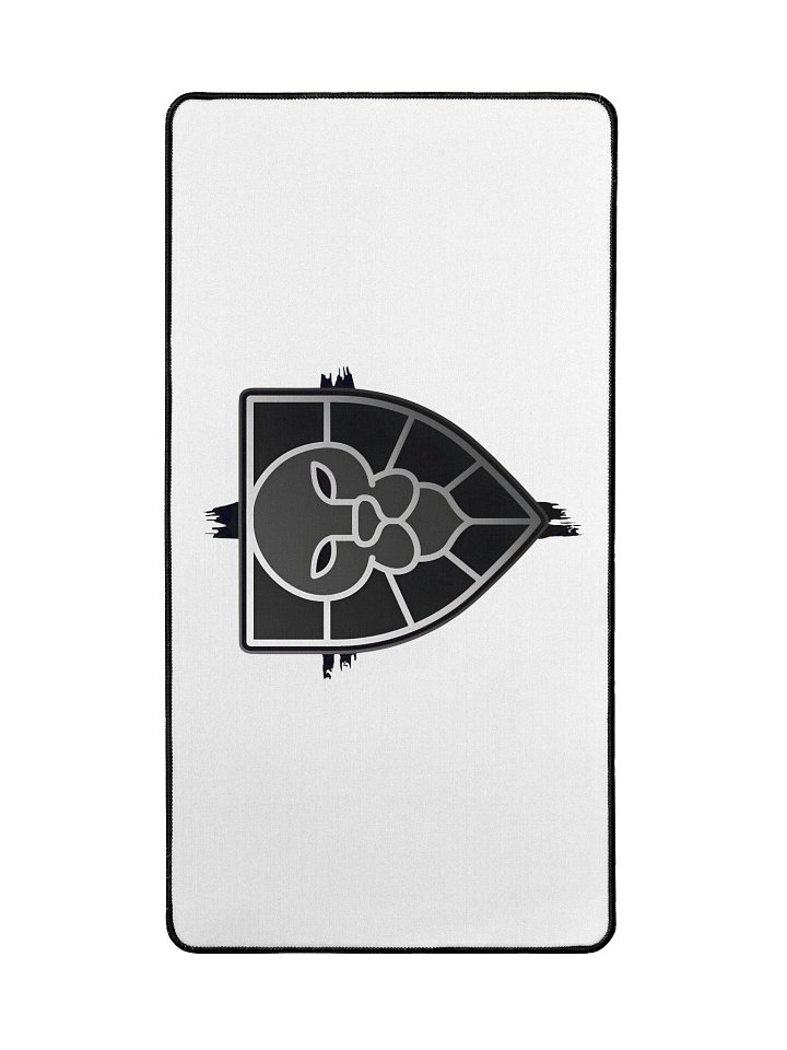 Lion Shield Large Desk Mat (White) product image (2)