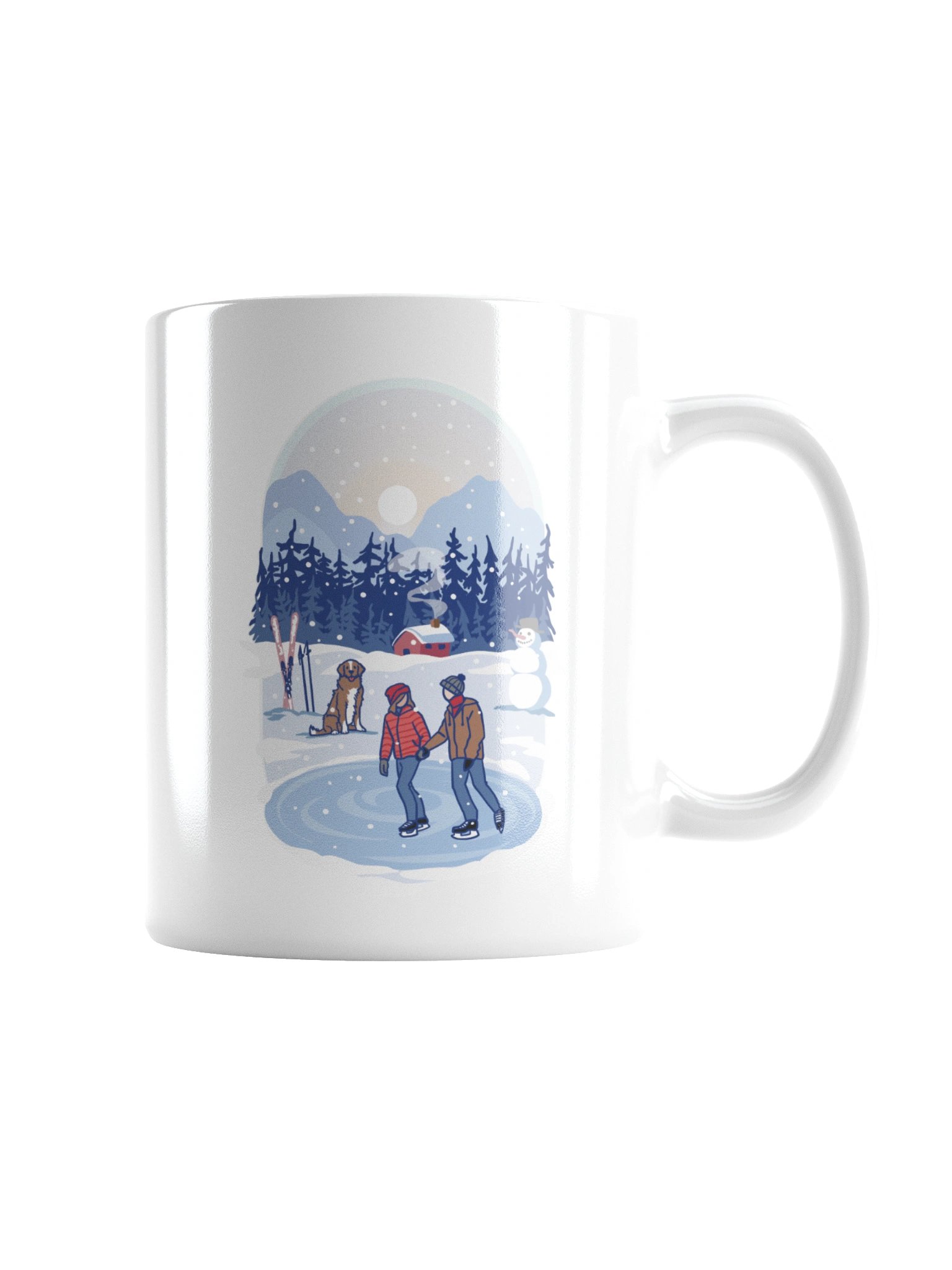 I CHOOSE CANADA, WINTER EDITION MUG by Claus Kellerman POV product image (1)