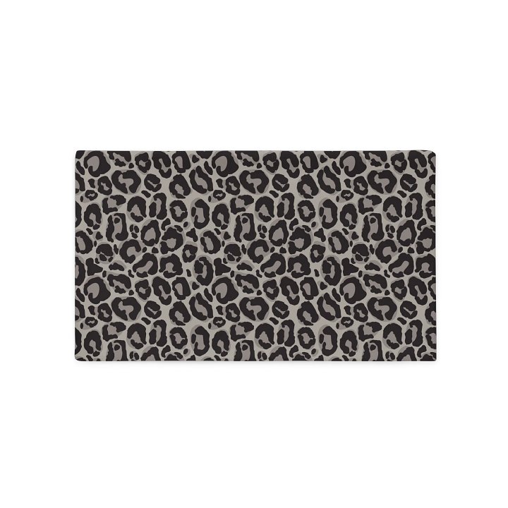 Stylish Black Leopard Print Pillowcase for Home Decor product image (1)