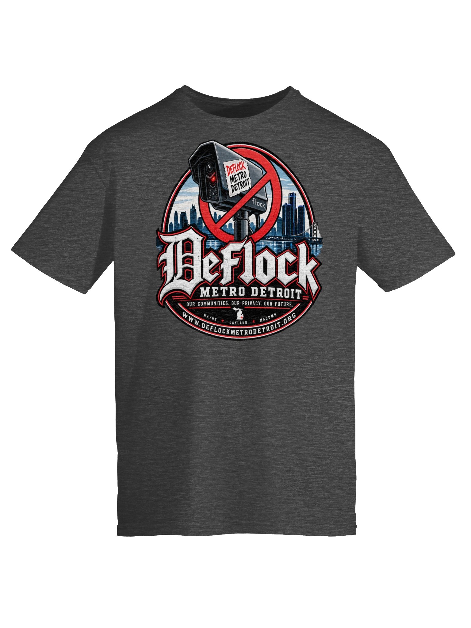 Logo Tee - DeFlock Metro Detroit product image (5)
