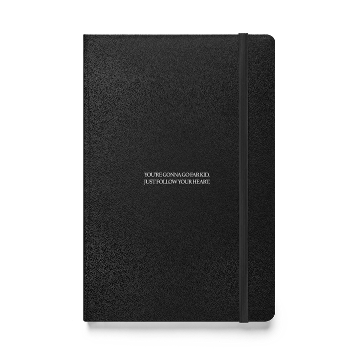 FOLLOW YOUR HEART Hardcover Notebook product image (1)