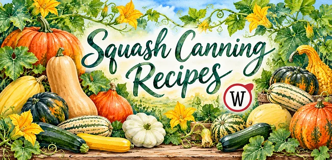 Squash Canning Recipes