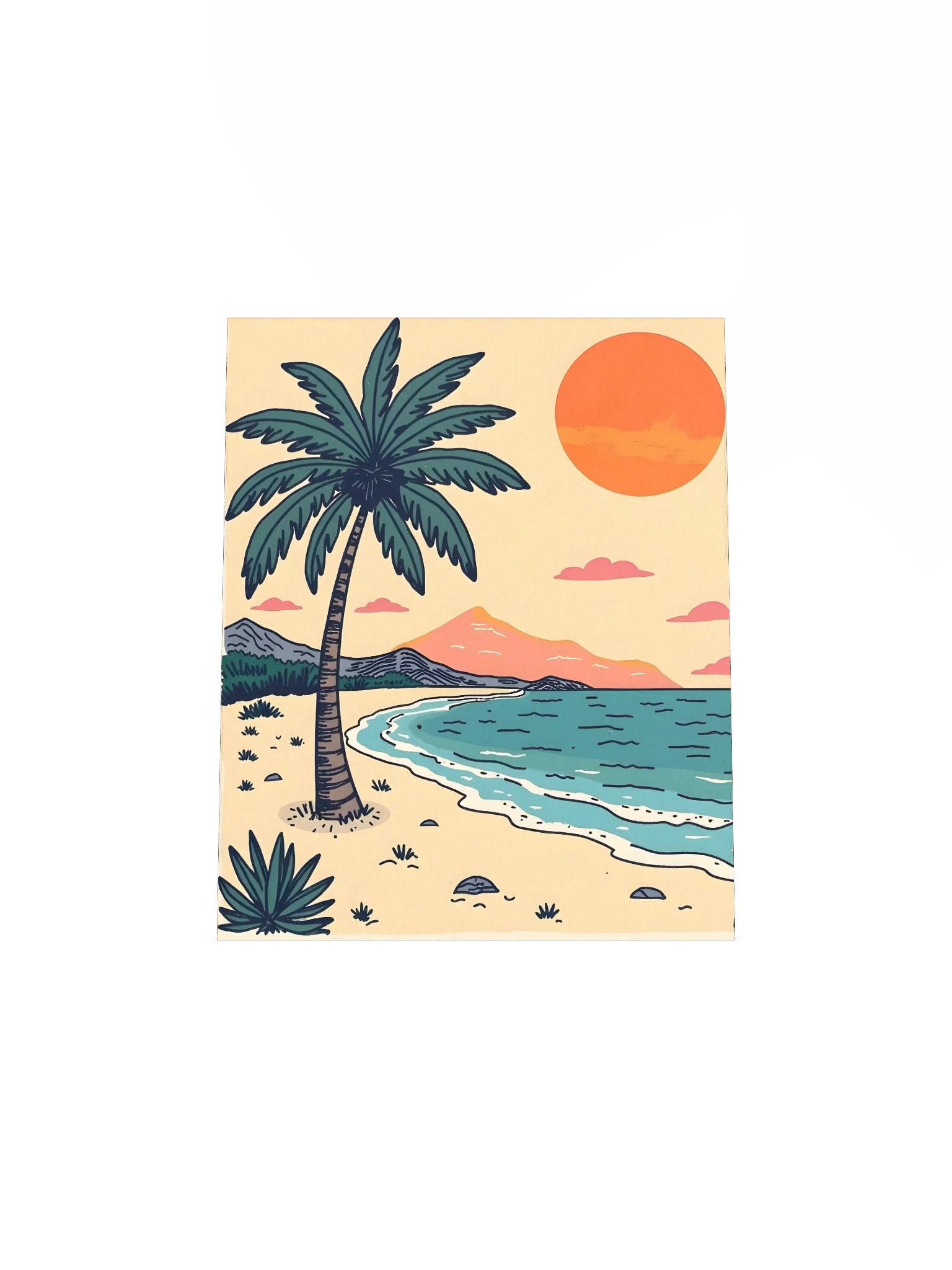 Vibrant Retro Matte Poster product image (23)