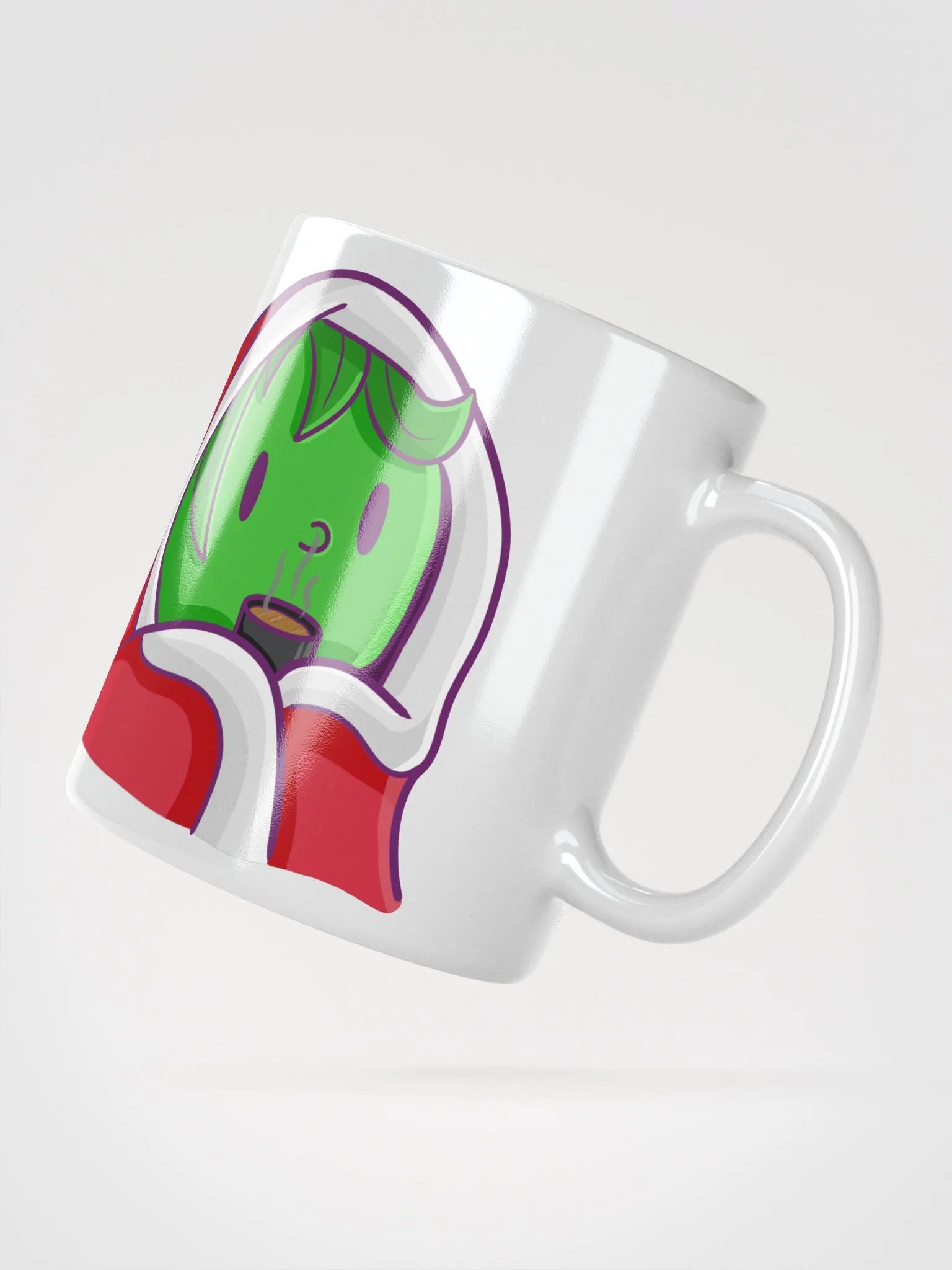 Red Rose Cuddler Mug | Art by Duck product image (2)