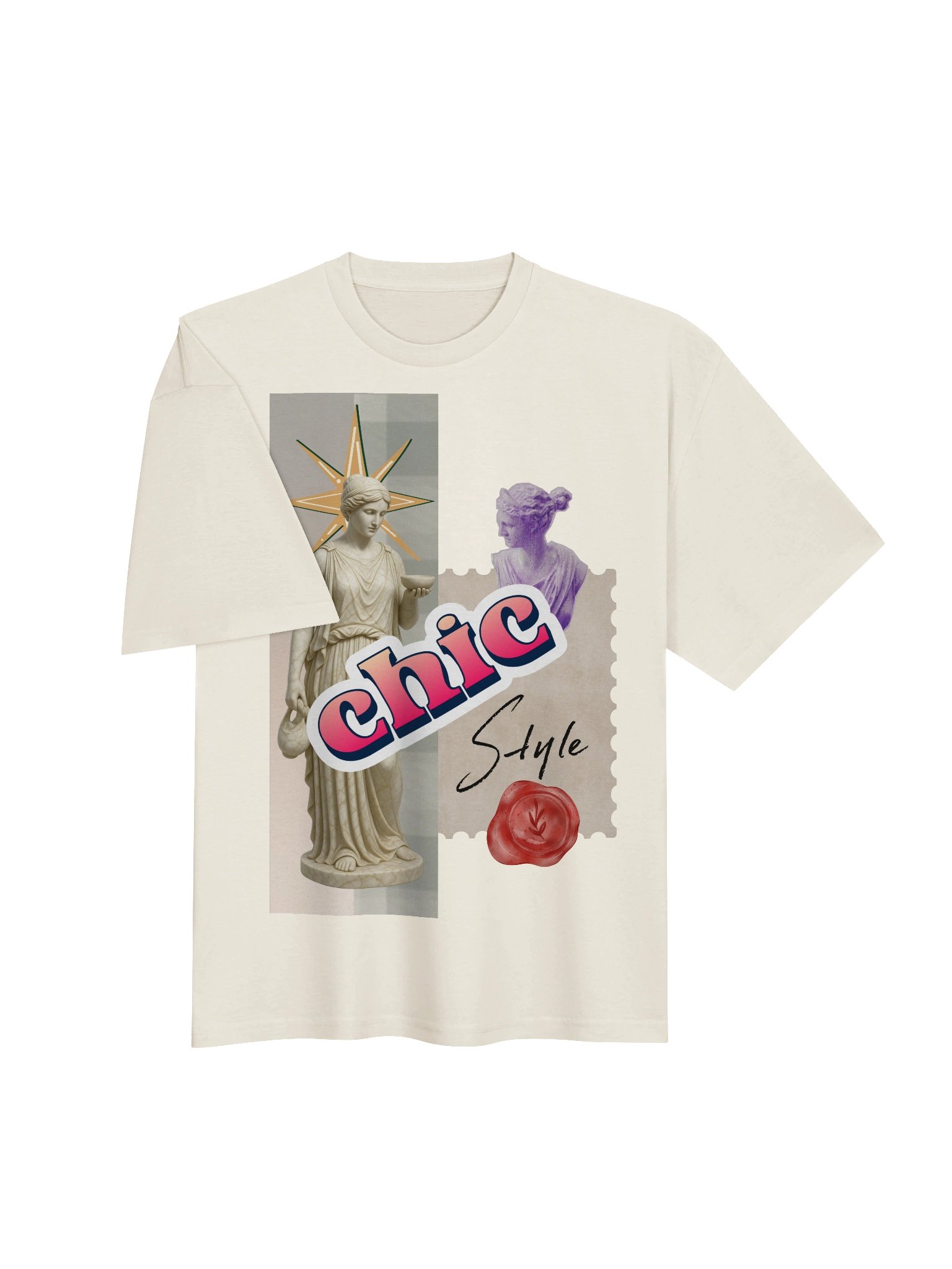 Chic Style Collage Tee product image (5)