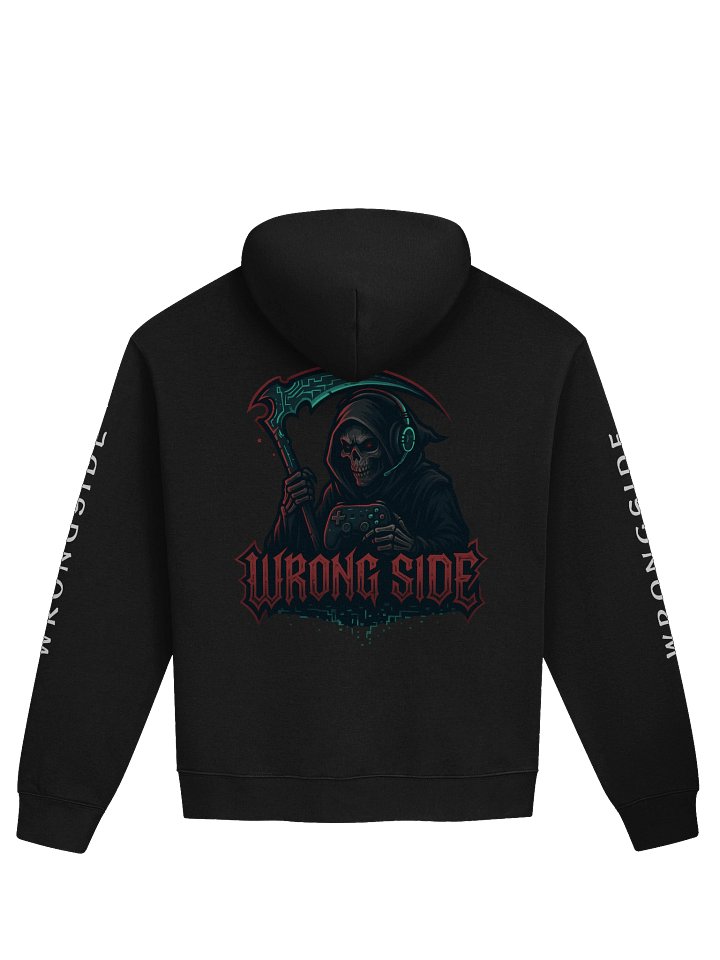 Crimson Letter Oversized Hoodie product image (4)