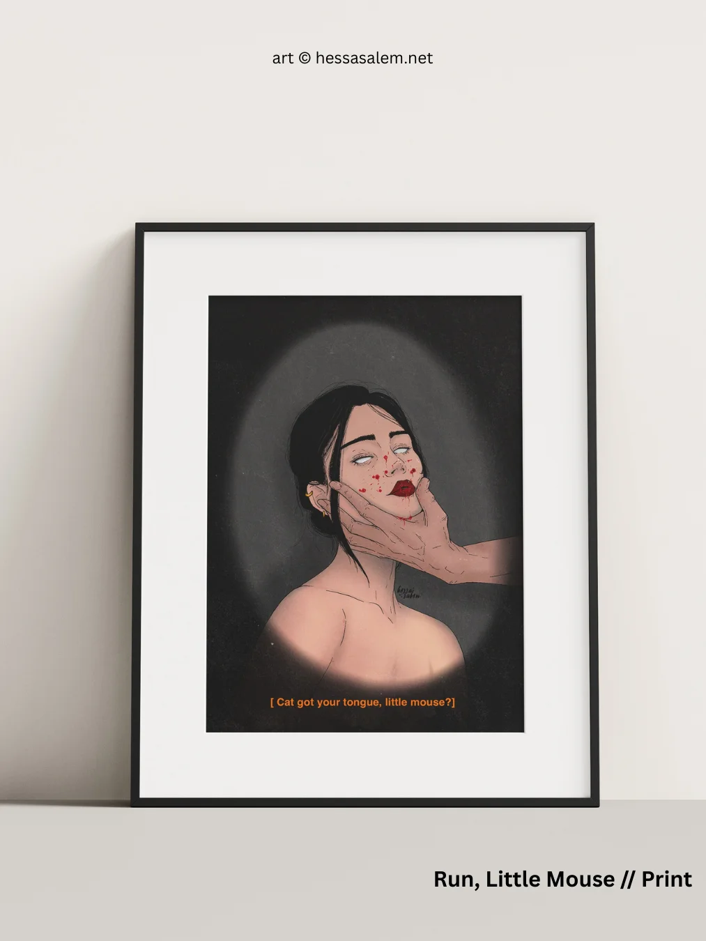 Run, Little Mouse // Print product image (1)