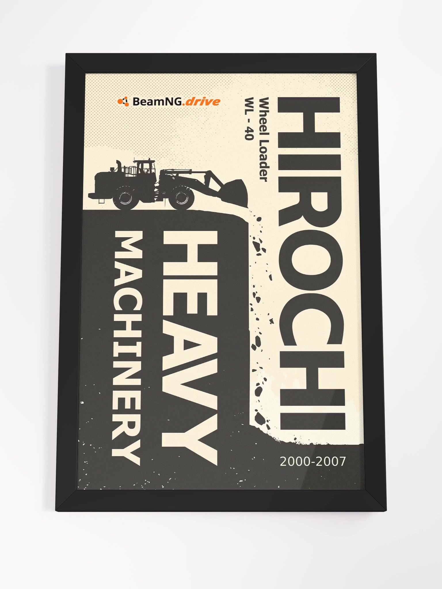 Framed Poster: Hirochi WL-40 Stylized product image (4)
