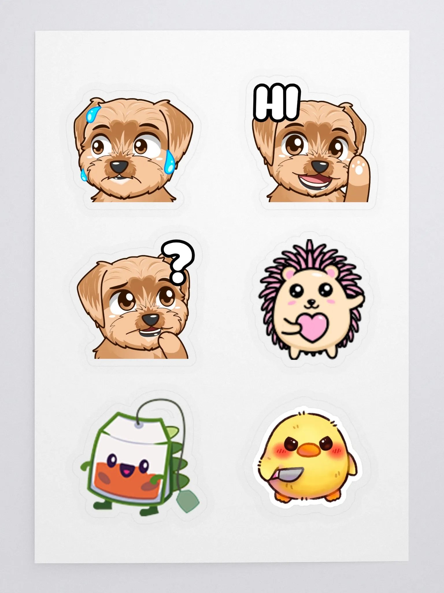 Variety Sticker Pack (6) product image (3)