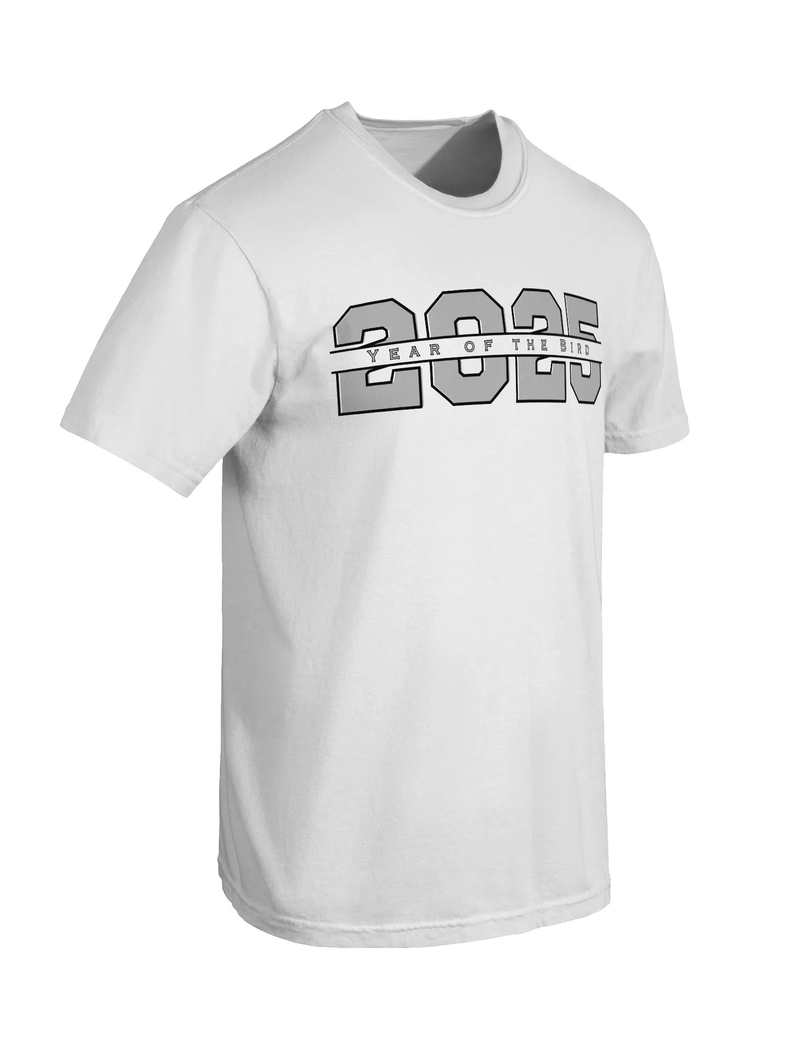 Grey "Year of the Bird" T-Shirt product image (85)