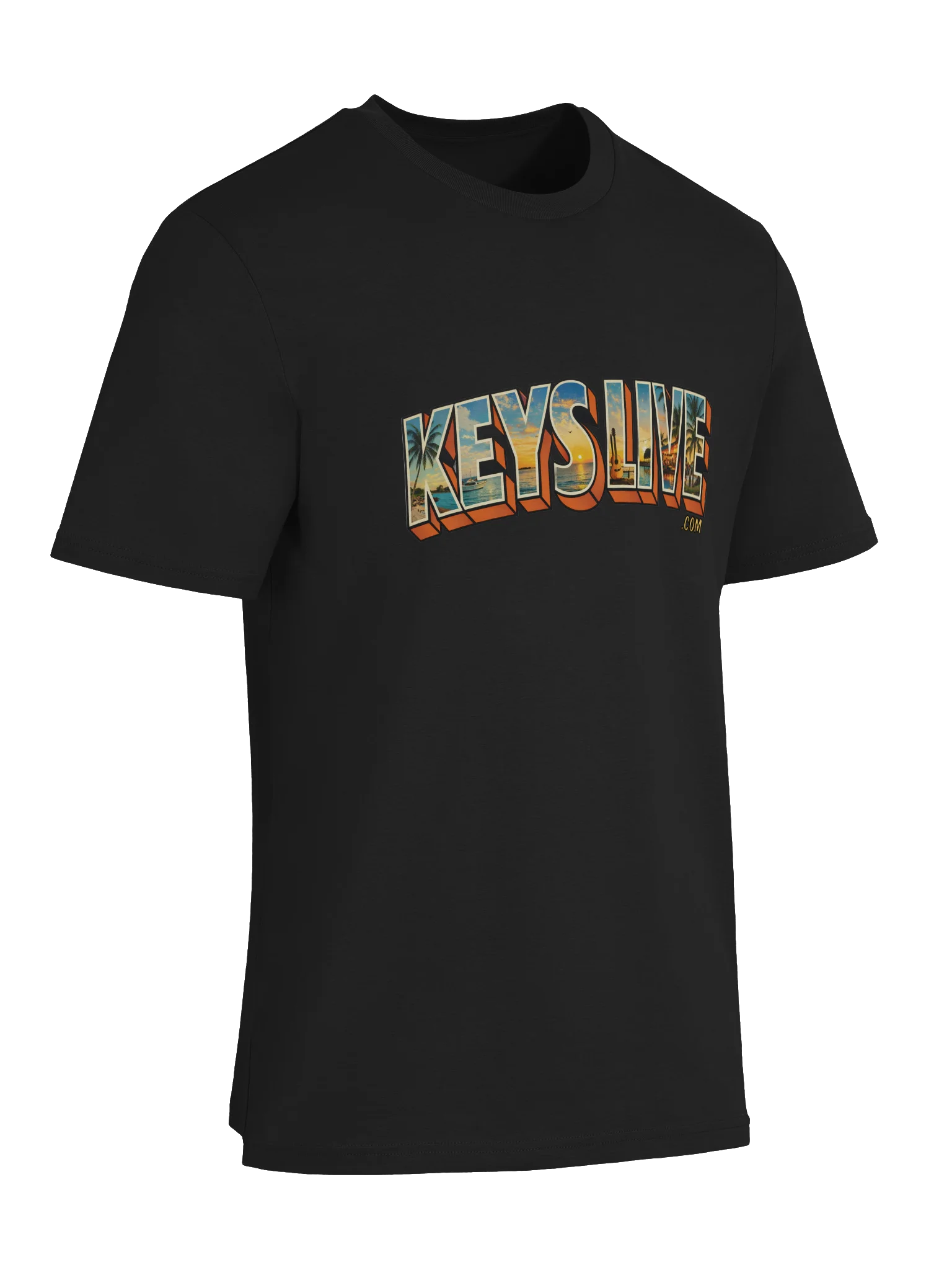Keys Live lightweight Sunset Postcard Tee product image (6)