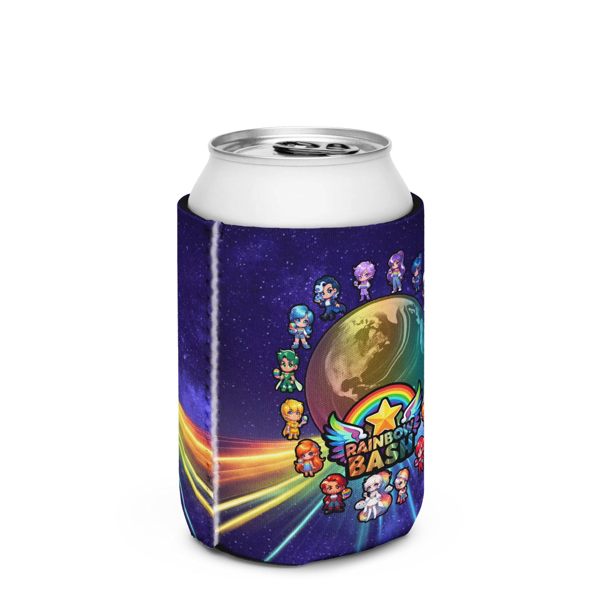 Rainbow Bash Koozie product image (2)