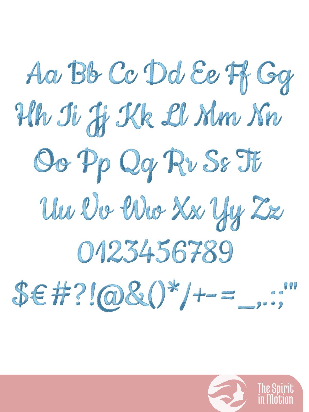 Cookie Regular Script Embroidery Font product image (2)