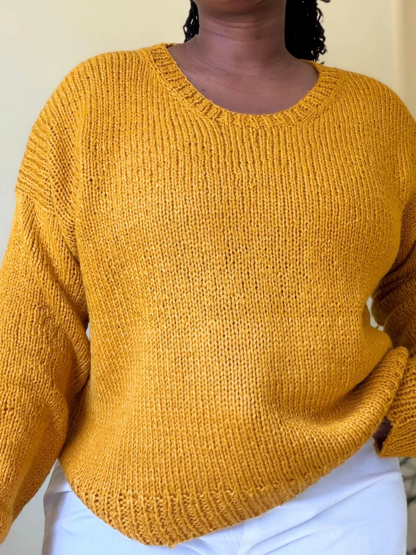 The Basic Knitting Jumper Pattern product image (10)