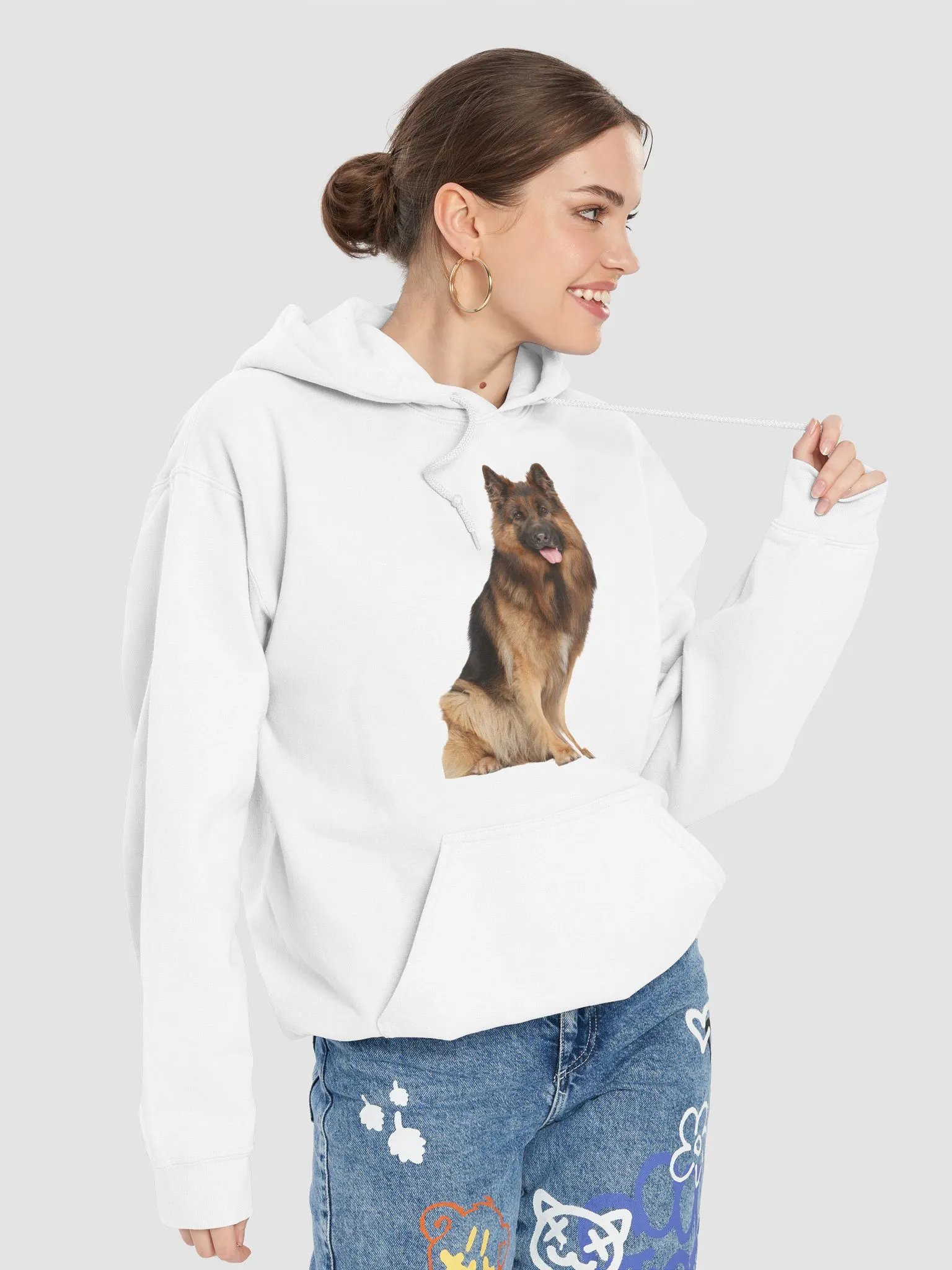 Unisex German Shepherd Hoodie - Comfort & Style product image (25)