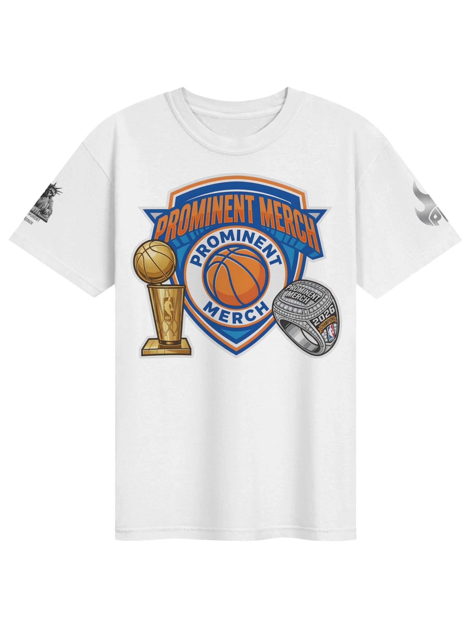 Prominent Merch 2026 Champions Basketball Tee product image (1)