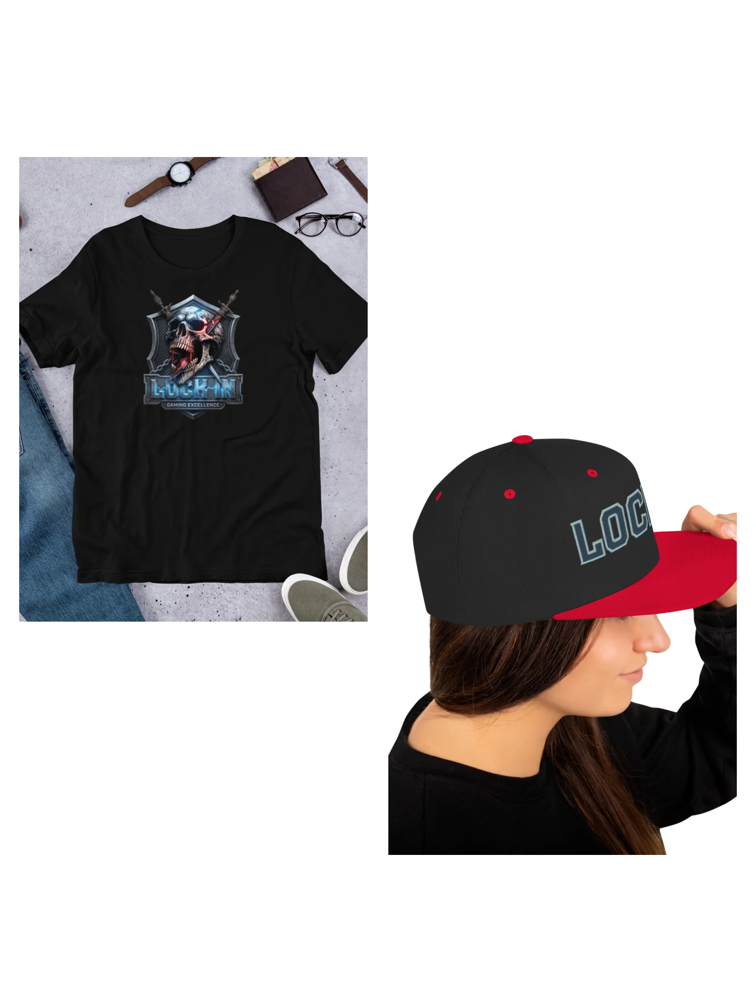 LOCK IN Bundle Hat/Shirt  product image (1)