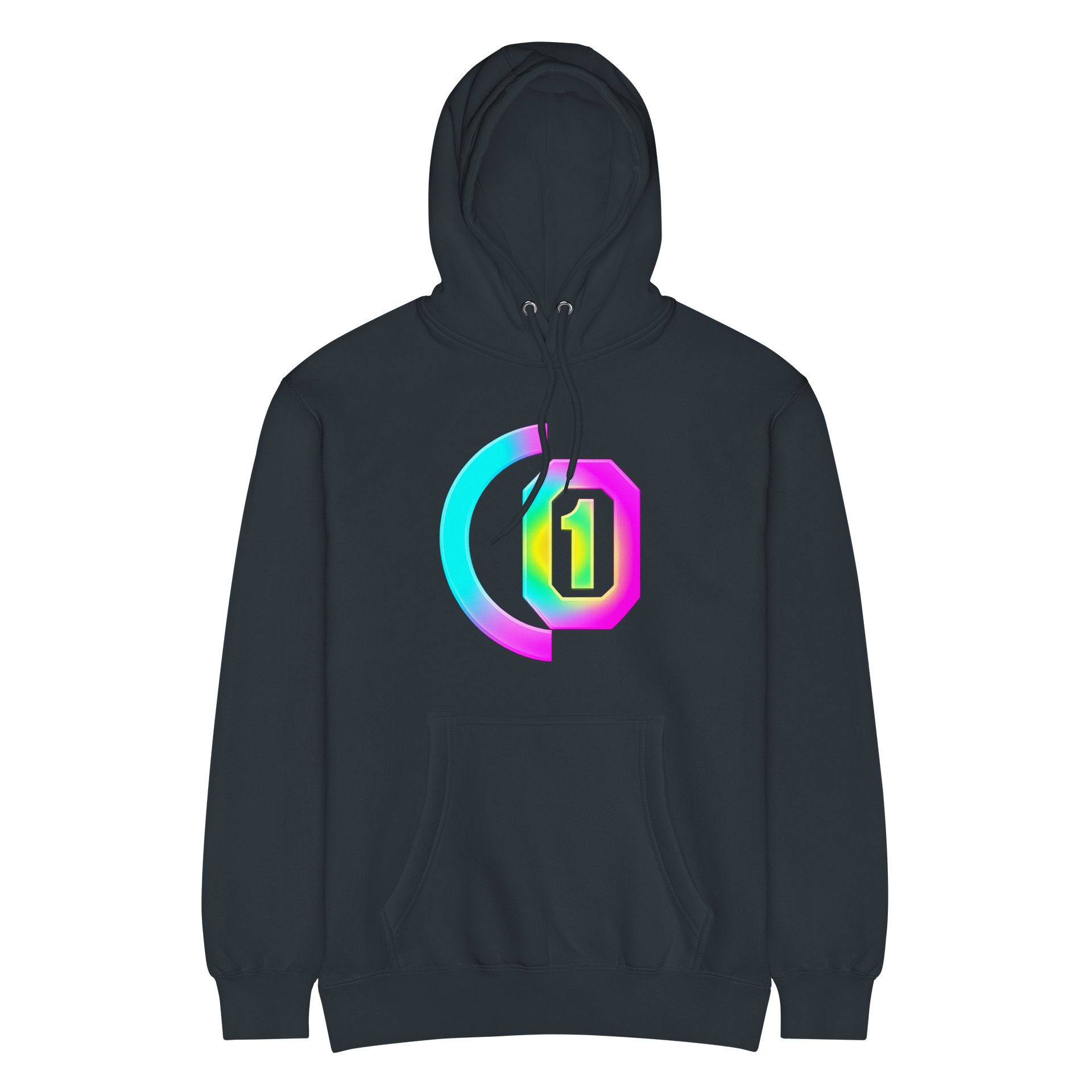 Neon Rainbow Number 1 Hoodie product image (6)