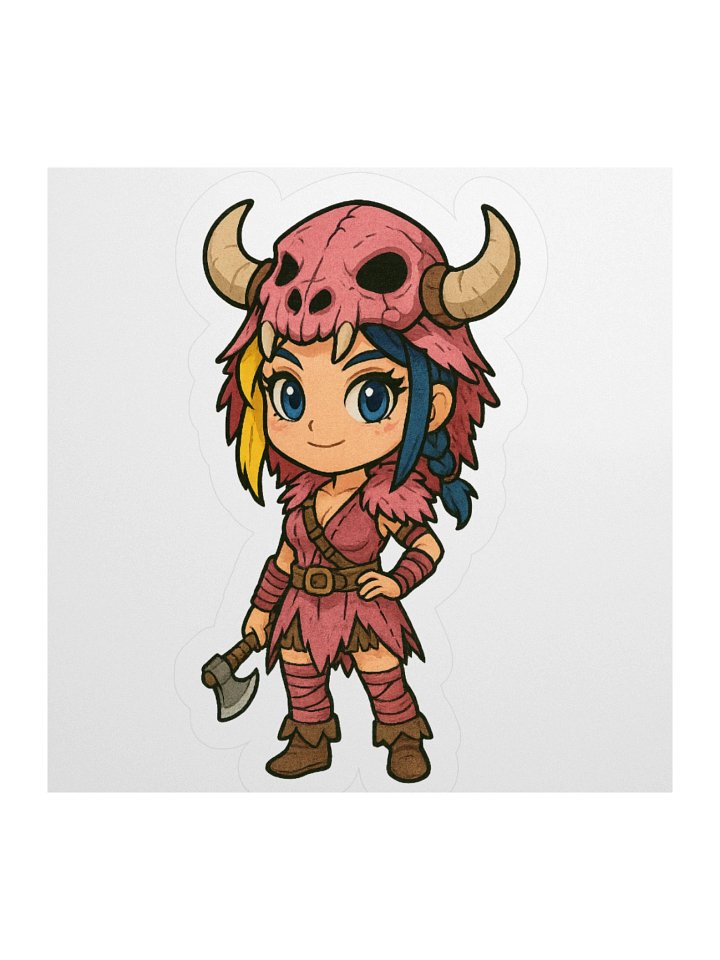 juju in Shaman costume sticker product image (2)