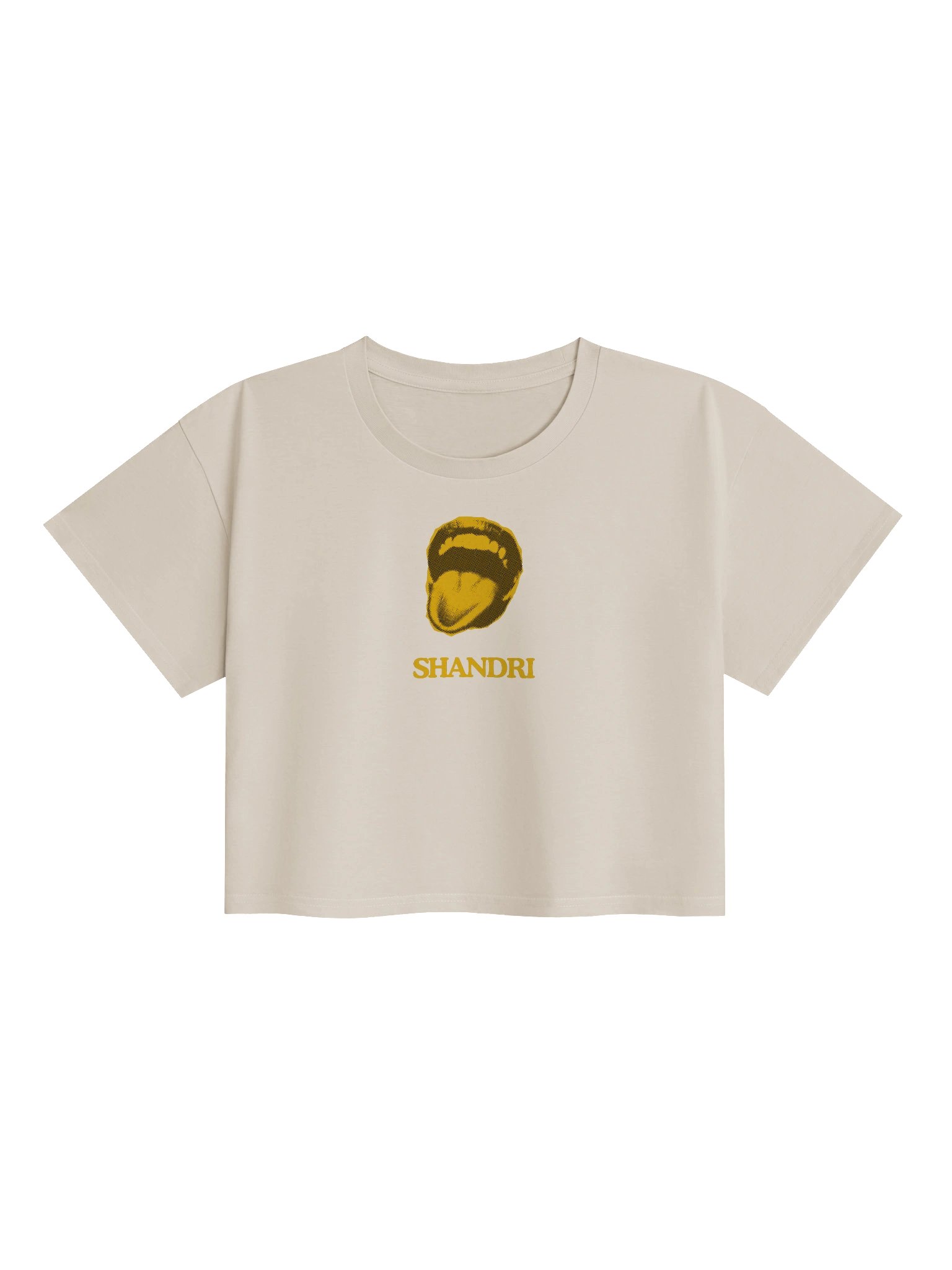 PRIFE! Crop Top Yellow Mouth product image (1)