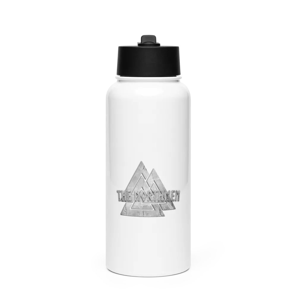 The Northmen Valknut - Grey - Bottle w/ Straw product image (1)