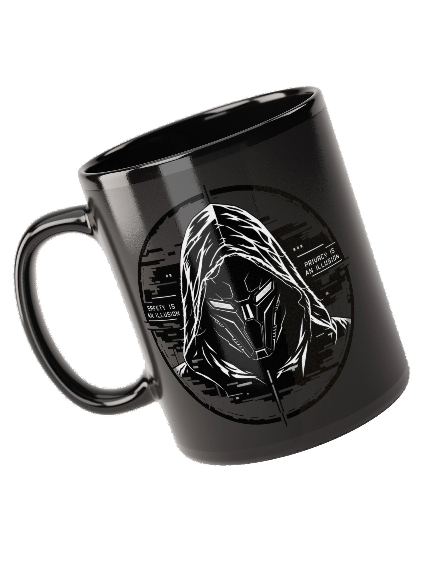 GhostStrats Black + White Mug product image (9)