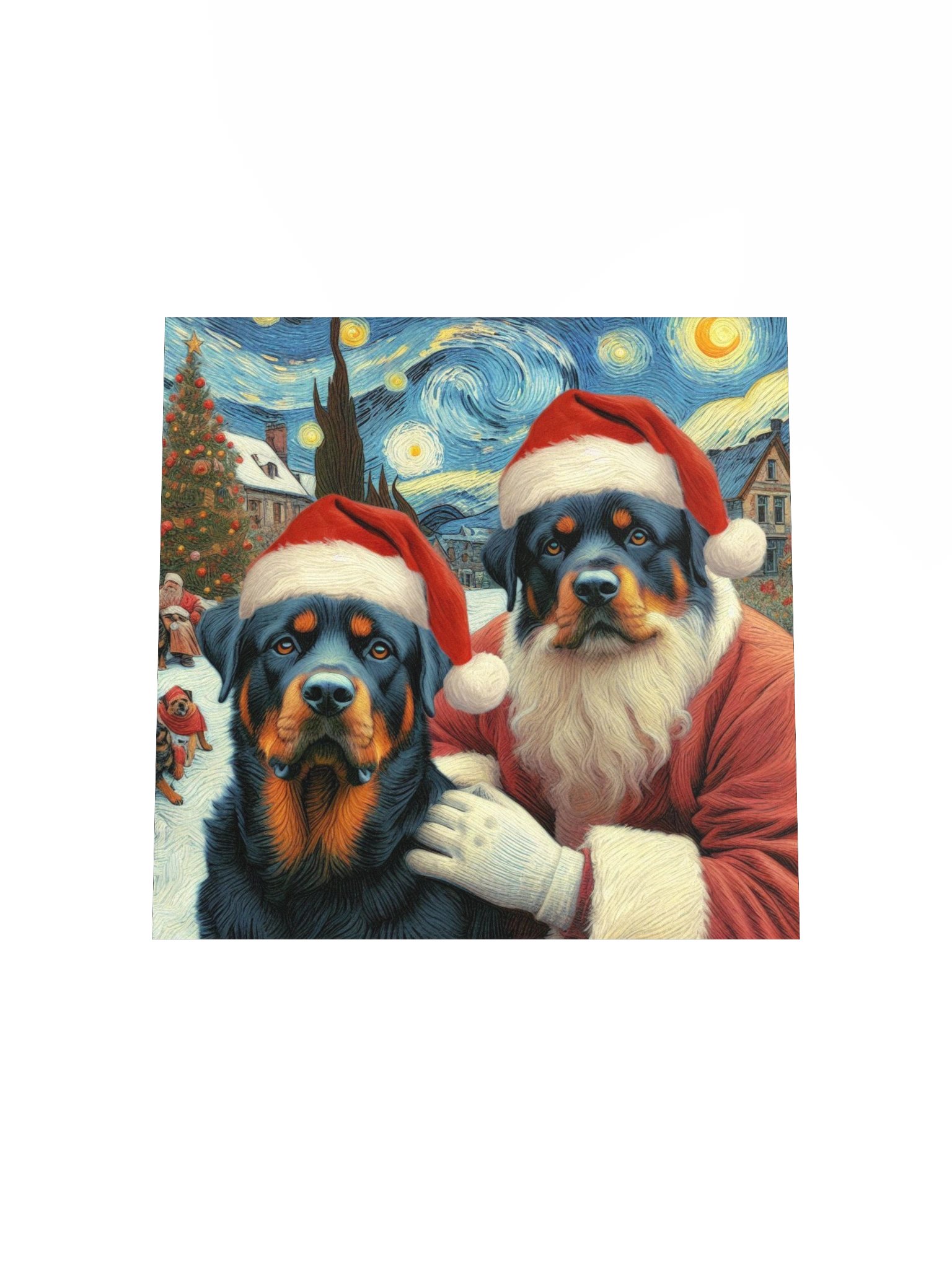 Santa Rottweilers Poster product image (19)