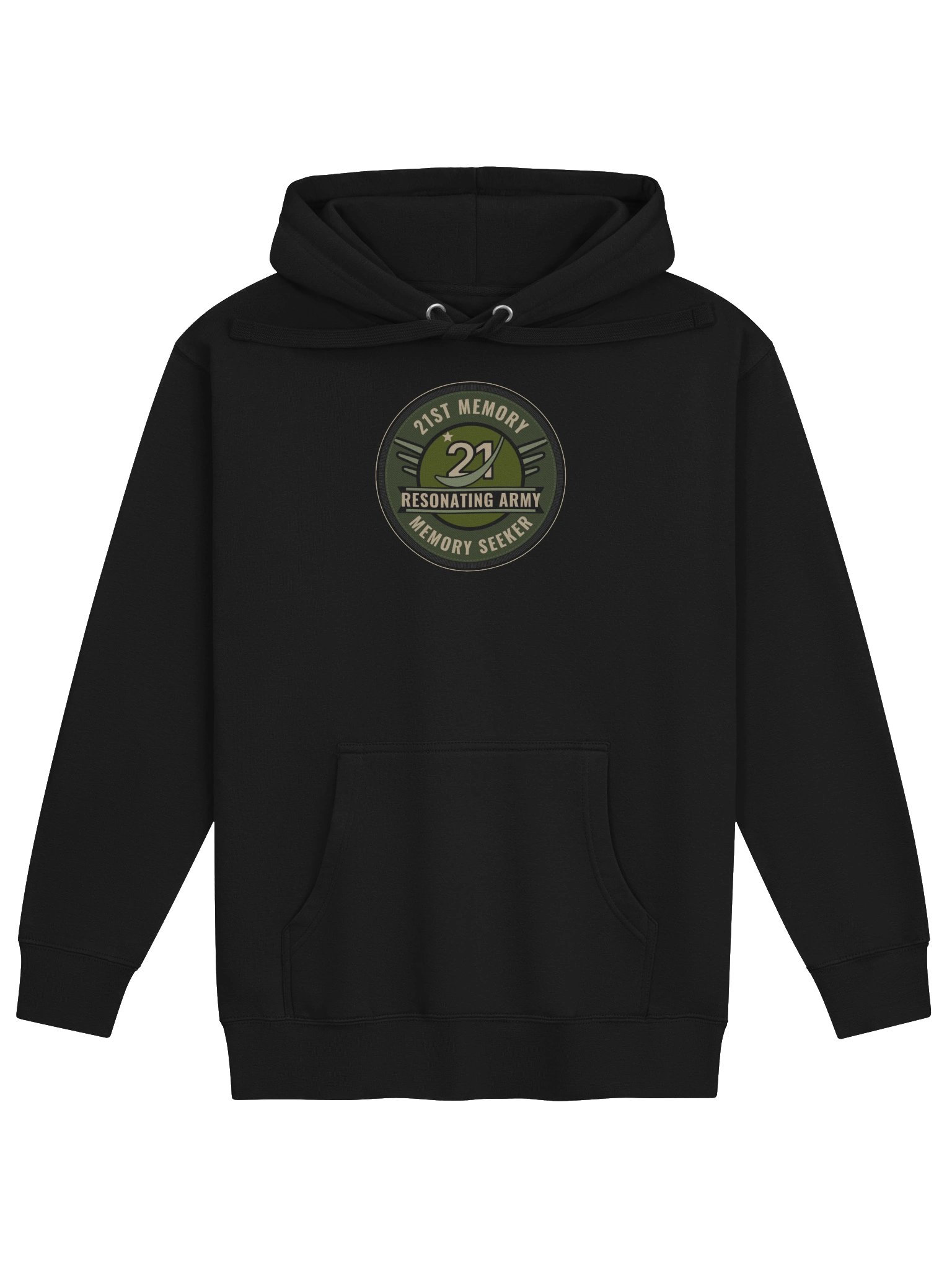 Resonating Army Crest Hoodie product image (1)