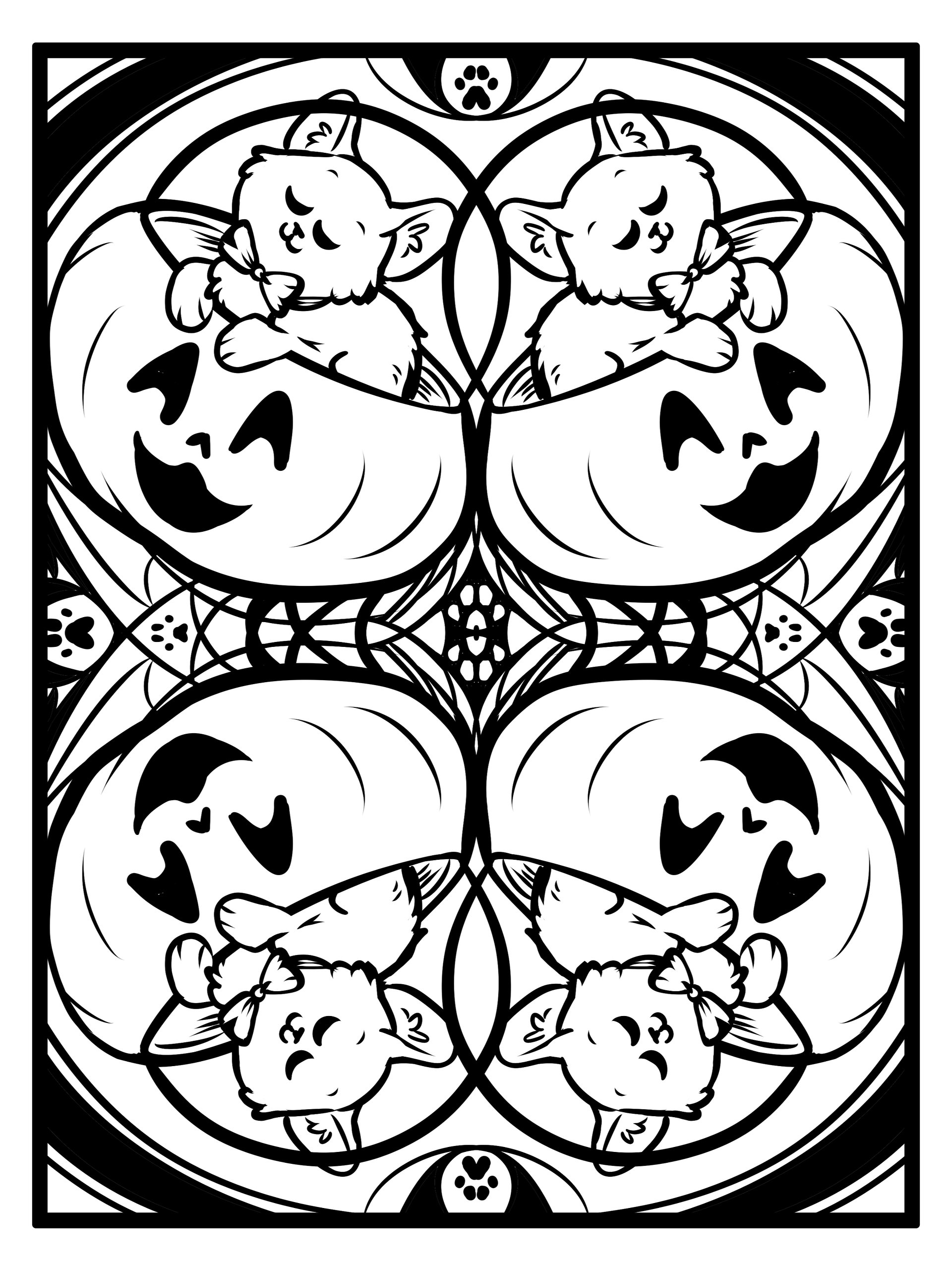 Halloween Pets - Coloring Pages product image (4)