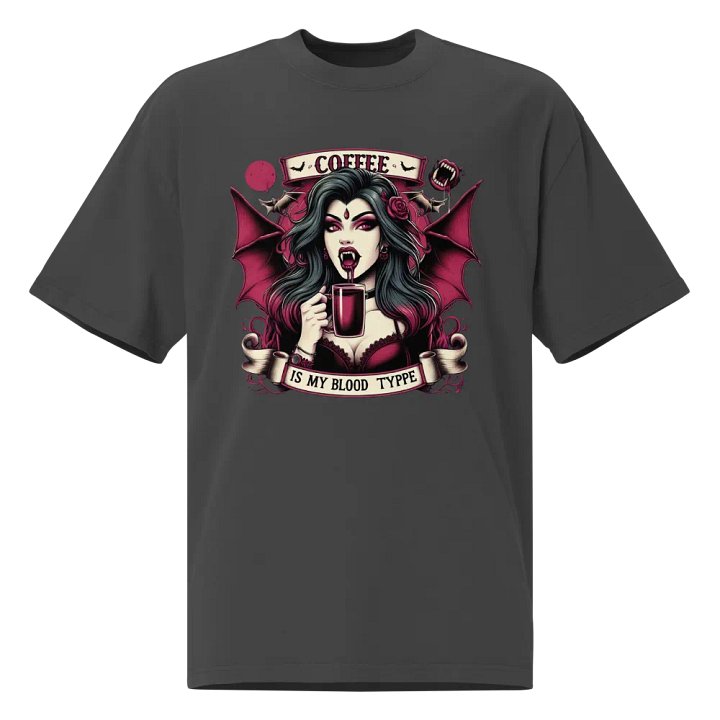 Coffee Is My Blood Typpe T-Shirt product image (1)