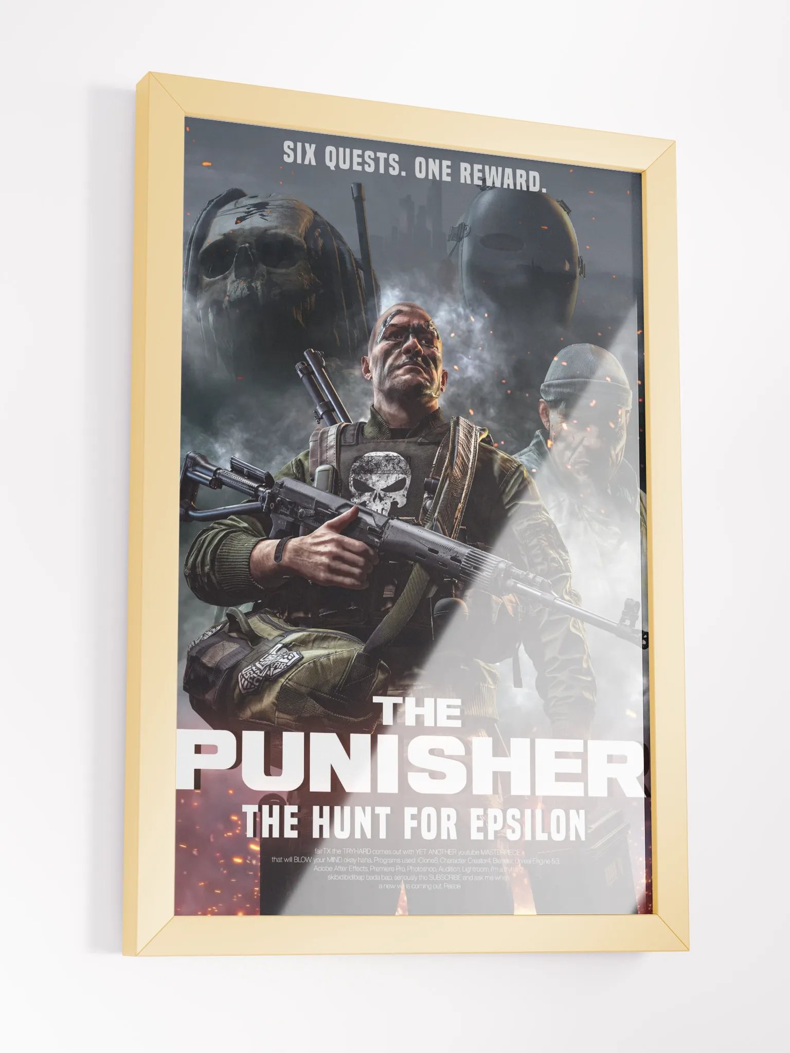 The Punisher Framed Poster product image (9)