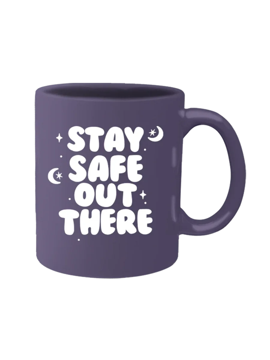 Stay Safe Out There Mug (Purple) product image (1)