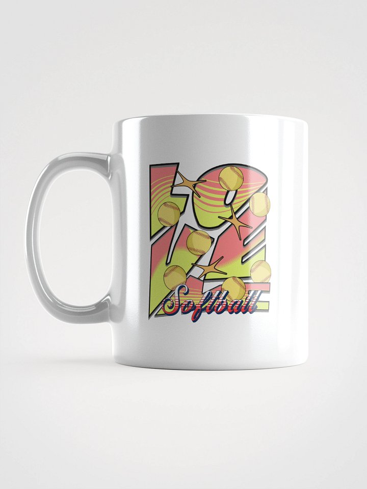 Love Me Softball Graphic Mug product image (1)