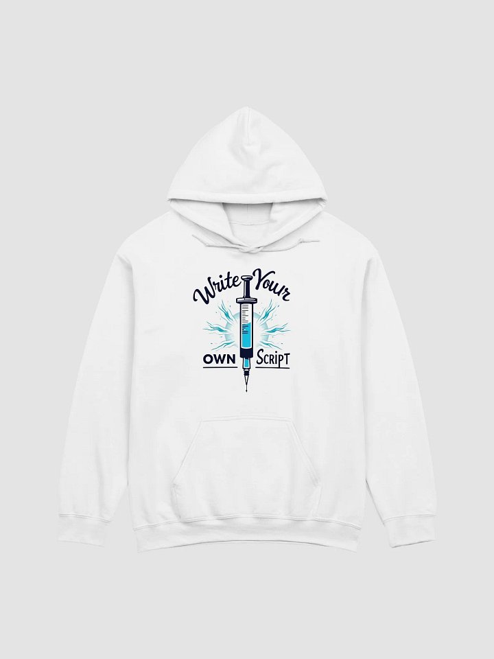 Winged Script Syringe Hoodie product image (3)