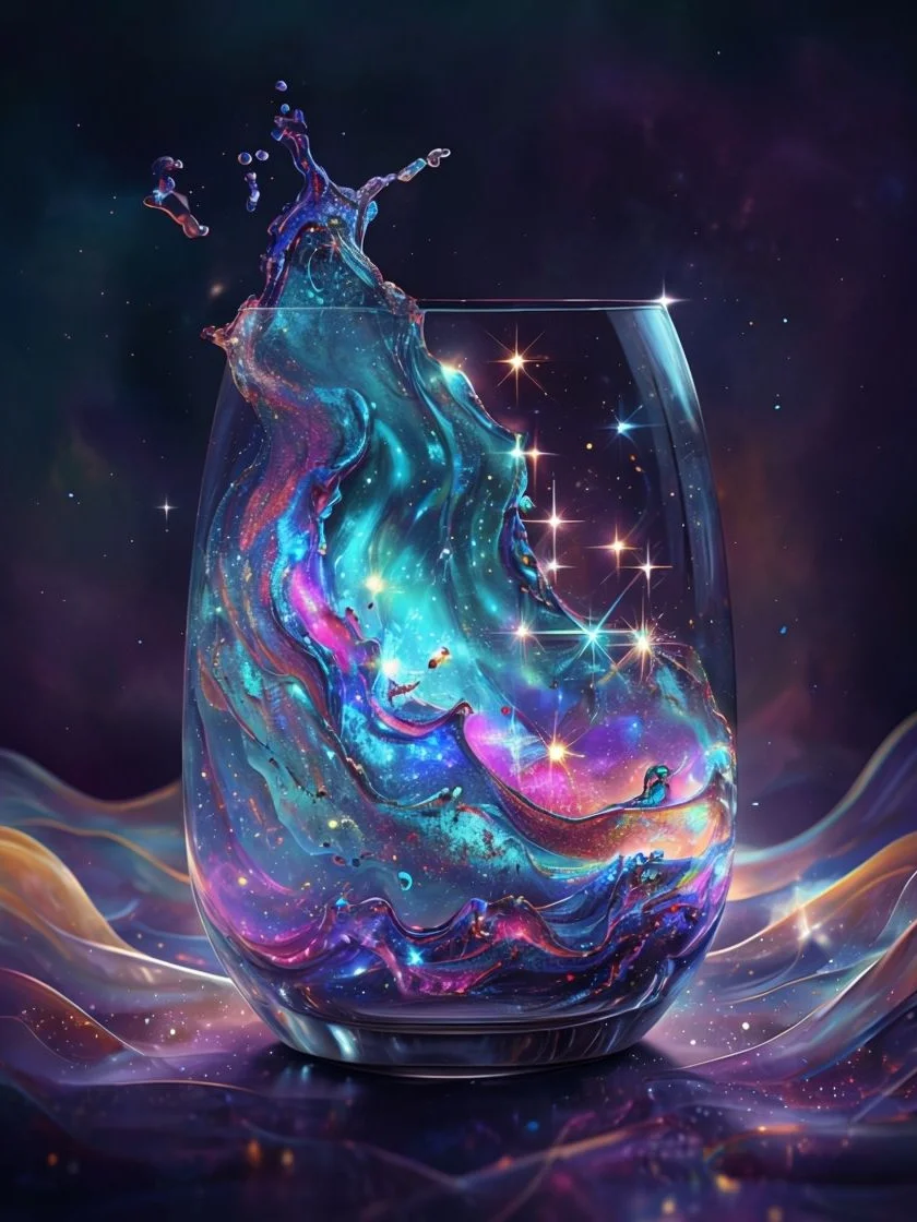 Nebula Swirl Framed Art Print product image (1)