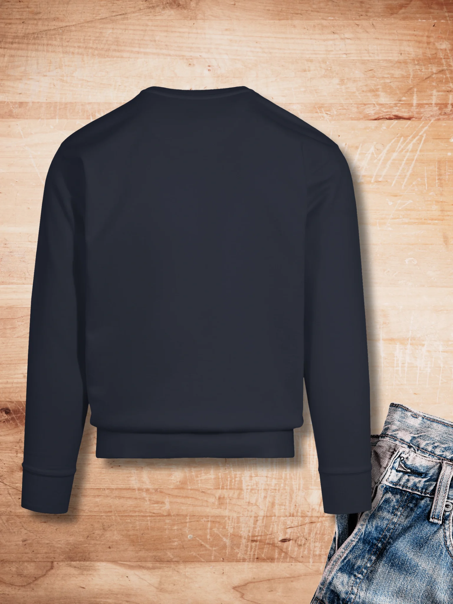 Cotton Heritage Premium Don't Blame The Shape Sweatshirt product image (2)