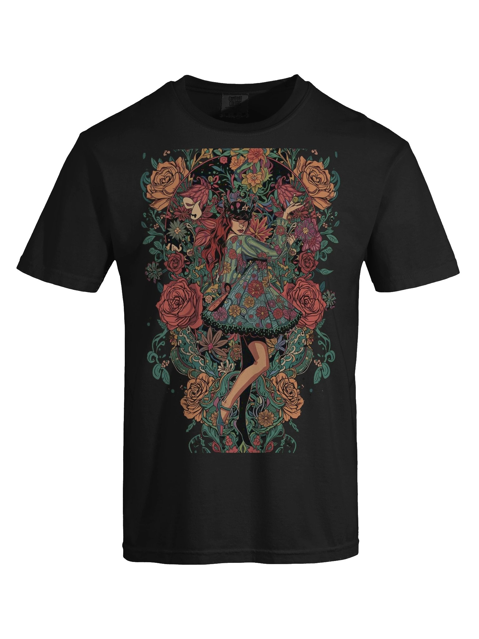 Floral Enchantress Heavyweight Tee product image (2)