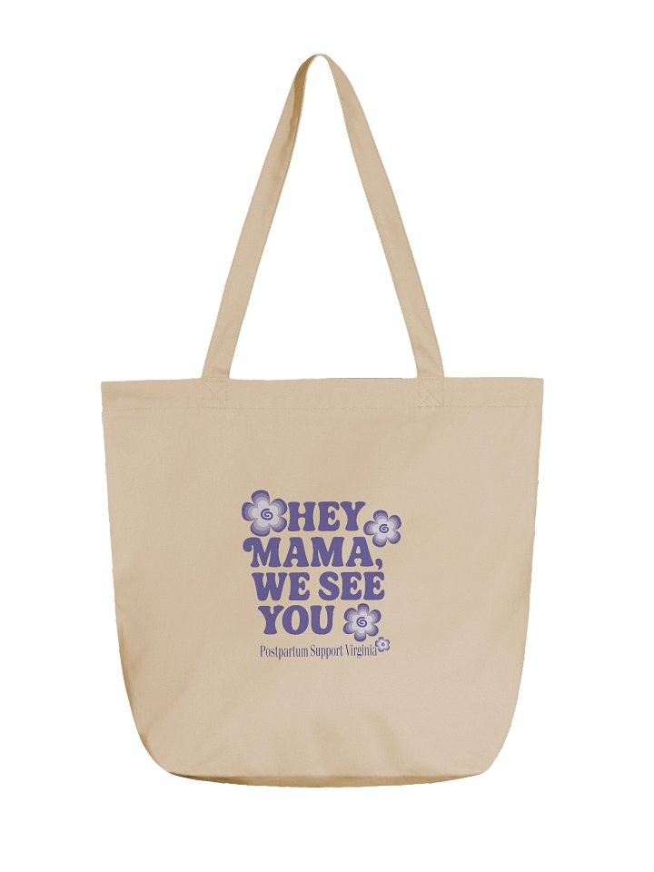 Empowerment Floral Tote Bag product image (1)